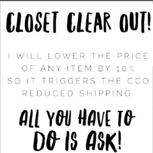 HELP ME CLEAN OUT MY CLOSET!